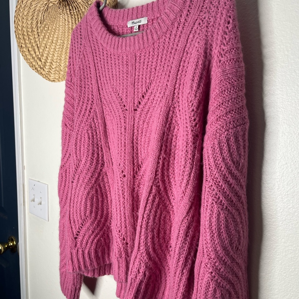 Madewell Pink Sweater - Picture 6 of 7